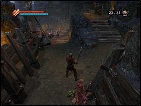 Go back and up the stairs, then down the path and - there you have it: the lava golem (#1) - Gain access to the Mother Goddes statue as part of Gnarl's cunning plan - Walkthrough - Overlord - Game Guide and Walkthrough