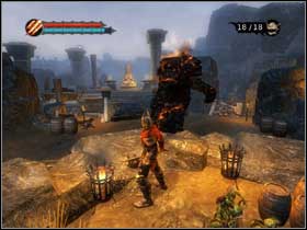 6 - Gain access to the Mother Goddes statue as part of Gnarl's cunning plan - Walkthrough - Overlord - Game Guide and Walkthrough