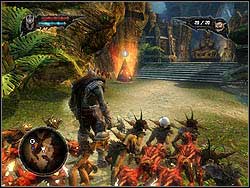 The second forge stone is located in Everlight Jungle level - The Netherworld Tower - Foundations - The Netherworld Tower - Overlord II - Game Guide and Walkthrough