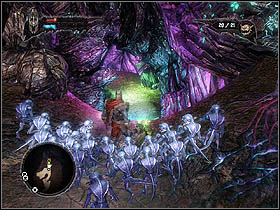 Notice that there's a slope covered by the thick ooze [5] behind the soldiers - Main quests - Wasteland Main - part 2 - Main quests - Overlord II - Game Guide and Walkthrough