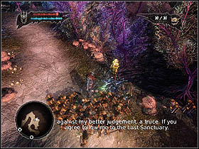 The further way leads through the open gate - Main quests - Wasteland Main - part 2 - Main quests - Overlord II - Game Guide and Walkthrough