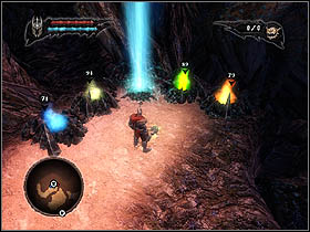 You'll have an opportunity to collect another piece of the Towerheart and get to next part of the level while flying on the stone - Main quests - Wasteland Main - part 2 - Main quests - Overlord II - Game Guide and Walkthrough