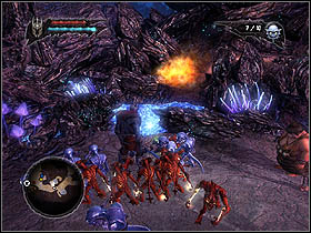 Pay attention to the fact that you can call red Minions here - Main quests - Wasteland Main - part 1 - Main quests - Overlord II - Game Guide and Walkthrough