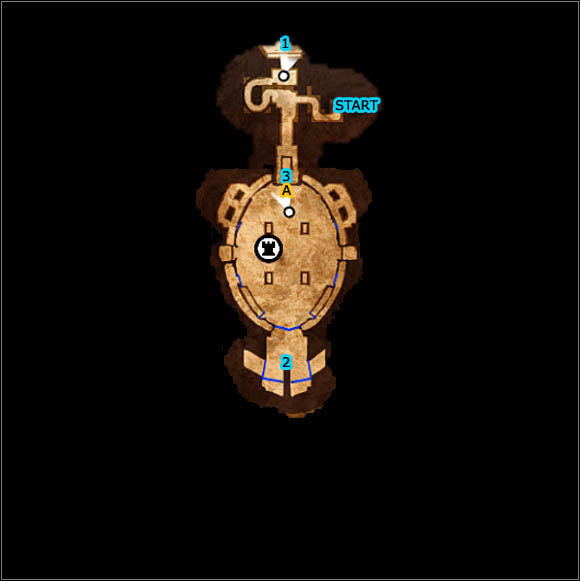 Map key - Main quests - Empire Arena - Main quests - Overlord II - Game Guide and Walkthrough