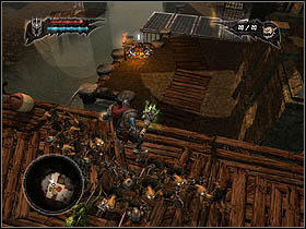 You'll get to something similar to the seashore - Main quests - Empire Sewers - Main quests - Overlord II - Game Guide and Walkthrough