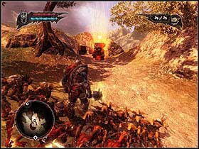 On the other side of the bridge you'll find the knob - Main quests - Empire Harbor - Main quests - Overlord II - Game Guide and Walkthrough