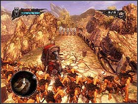 You'll find quite big stone just behind the barricade - Main quests - Empire Harbor - Main quests - Overlord II - Game Guide and Walkthrough