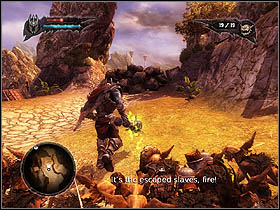 There's a catapult in the fort - Main quests - Empire Harbor - Main quests - Overlord II - Game Guide and Walkthrough