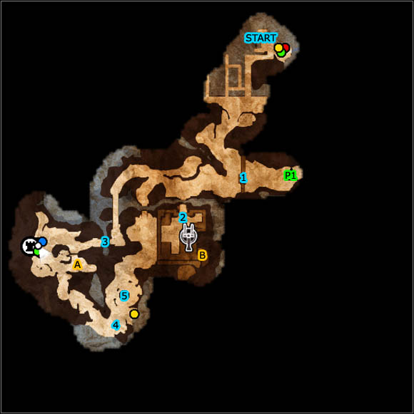 Map key - Main quests - Empire Harbor - Main quests - Overlord II - Game Guide and Walkthrough