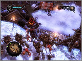 Take the wolves with you and return to the mine - Main quests - Nordberg Town (siege) - Main quests - Overlord II - Game Guide and Walkthrough