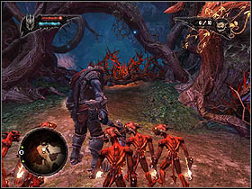 You will meet Reds next to the thorny barricade [3] - Main quests - Nordberg Sanctuary (once again) - Main quests - Overlord II - Game Guide and Walkthrough