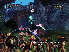 You have to defeat the driad now - Main quests - Nordberg Sanctuary (once again) - Main quests - Overlord II - Game Guide and Walkthrough