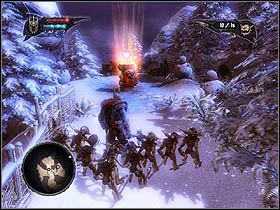 Outside you'll see the spell stone lying on the ground, just next to you - Main quests - Nordberg Town - Main quests - Overlord II - Game Guide and Walkthrough