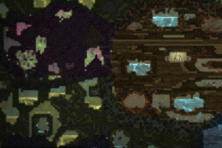 Starting biome - Biomes in Oxygen Not Included | Resources - Resources - Oxygen Not Included Game Guide