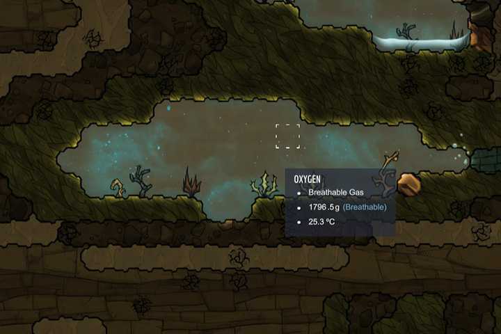 Oxygen - Gases in Oxygen Not Included | Resources - Resources - Oxygen Not Included Game Guide