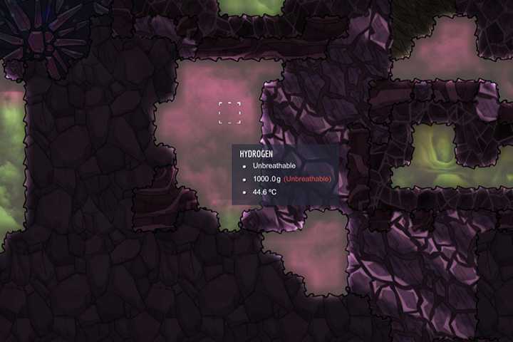 Hydrogen - Gases in Oxygen Not Included | Resources - Resources - Oxygen Not Included Game Guide