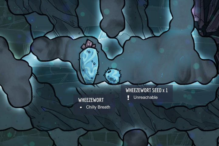 Wheezewort - Unharvestable plants in Oxygen Not Included - Plants - Oxygen Not Included Game Guide