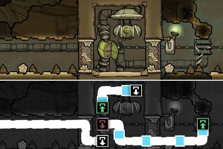 An advanced airlock - Special Rooms in Oxygen Not Included - Base Layout - Oxygen Not Included Game Guide