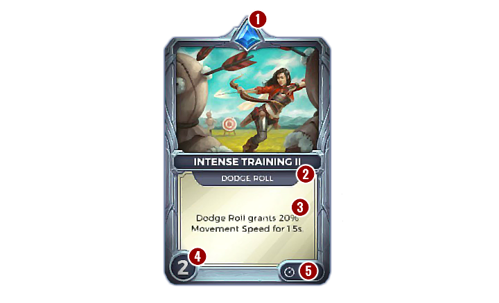 Each card contains basic info that will allow you to determine whether it is useful to you - Cards - Basics - Paladins: Champions of the Realm Game Guide