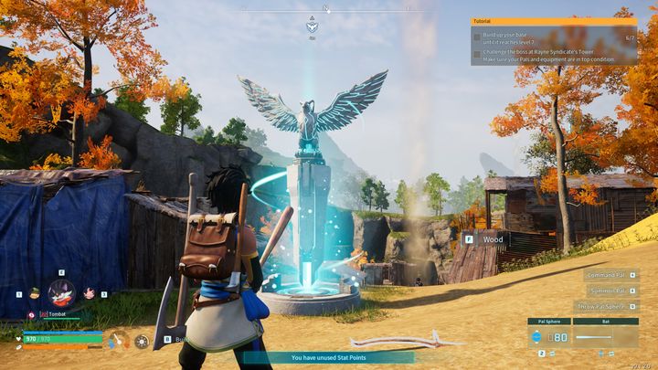 You can immediately move from one location on the map to another thanks to fast travel - Palworld: Interactive map - Basics - Palworld map and guide