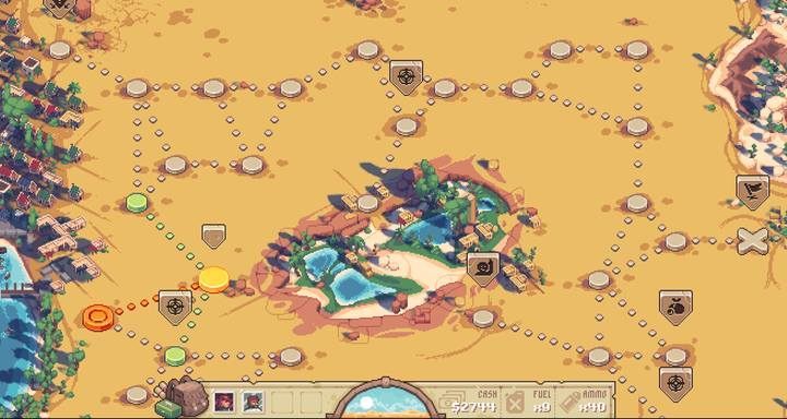 The first tactical map - Mission 4 - Dreams in the Desert Sand | Pathway Walkthrough - Walkthrough - Pathway Guide and Tips