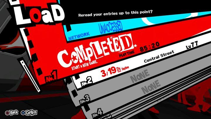 When youve completed the game, you can start playing on New Game+ slot - New Game + mode in Persona 5 - FAQ - Persona 5 Game Guide