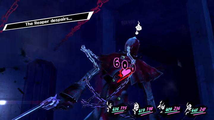 Run away from the Reaper until he starts to despair - Fast leveling techniques in Persona 5 - FAQ - Persona 5 Game Guide