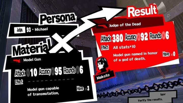 Best weapons are obtained by means of executions - Best gear in Persona 5 - FAQ - Persona 5 Game Guide