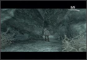 Walking on a narrow passage, you'll move onto the other side of the shelf - Necropolis - Walkthrough - Peter Jacksons King Kong - Game Guide and Walkthrough