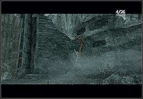 Once the fire stops burning, Ann will surprise us yet again with her cleverness and climb up the wall (beside the closed gate) and open the gate (protect her from the monsters, when she's climbing) - Necropolis - Walkthrough - Peter Jacksons King Kong - Game Guide and Walkthrough