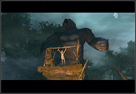 When you look at the altar, you'll see one of the key scenes from the movie and the game - Sacrifice - Walkthrough - Peter Jacksons King Kong - Game Guide and Walkthrough