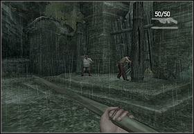 Carl and Hayes will start opening the gate, and you divert the dinosaur's attention - V-Rex - Walkthrough - Peter Jacksons King Kong - Game Guide and Walkthrough