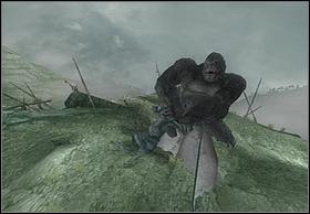 Now, youre standing in the arena, where youll have to fight with (I called it) mother - Kong - Walkthrough - Peter Jacksons King Kong - Game Guide and Walkthrough