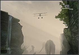 Being high above the canyon, youll reach the place where you must go through another wooden catwalk - The Canyon - Walkthrough - Peter Jacksons King Kong - Game Guide and Walkthrough