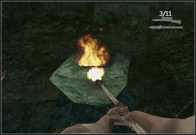 To get it, return (long way) to the place situated in front of the waterfall (two worms was fighting there) - Millpedes - Walkthrough - Peter Jacksons King Kong - Game Guide and Walkthrough