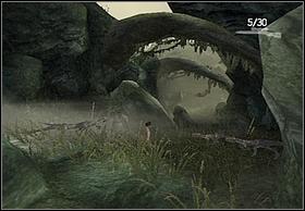 Youll reach the wide area, where a few small dinosaurs will attack you - Jimmy - Walkthrough - Peter Jacksons King Kong - Game Guide and Walkthrough