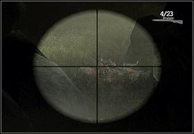 Dont move farther, but kill one of the bats hanging under the branch - Jimmy - Walkthrough - Peter Jacksons King Kong - Game Guide and Walkthrough