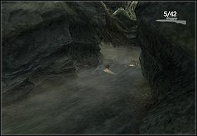 You should move down between rocks, jump into water and move ahead - Jimmy - Walkthrough - Peter Jacksons King Kong - Game Guide and Walkthrough