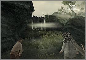 Going through the narrow passage, the gate will close right behind you - Jimmy - Walkthrough - Peter Jacksons King Kong - Game Guide and Walkthrough