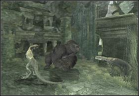 Now, take advantage of next handle to jump onto small square - Fight - Walkthrough - Peter Jacksons King Kong - Game Guide and Walkthrough