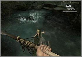 Youll run into the next section of the way, which leads through water - In The Mud - Walkthrough - Peter Jacksons King Kong - Game Guide and Walkthrough