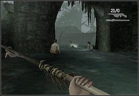 After the fight, move ahead - In The Mud - Walkthrough - Peter Jacksons King Kong - Game Guide and Walkthrough