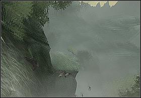 Take the small section of the way now, stand on the edge and jump towards the branch (two jumps) - Kong To The Rescue - Walkthrough - Peter Jacksons King Kong - Game Guide and Walkthrough