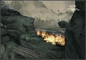 From there, use lighted spear to get rid of lizards feeding near the aircraft - To The Plane - Walkthrough - Peter Jacksons King Kong - Game Guide and Walkthrough