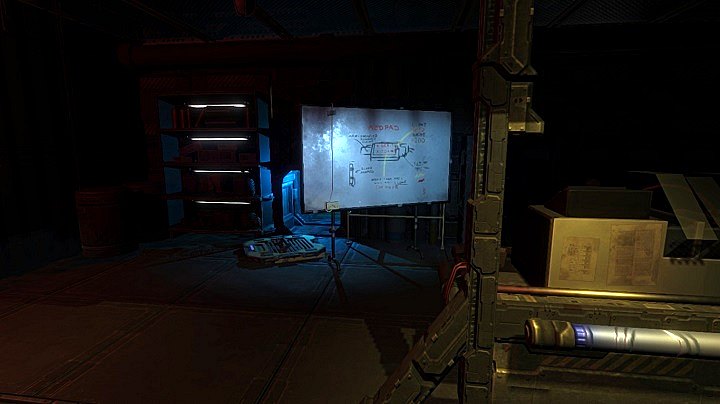 A characteristic spot is the board visible in the screenshot - Reach Biomed | Walkthrough - Walkthrough - Phantaruk Game Guide