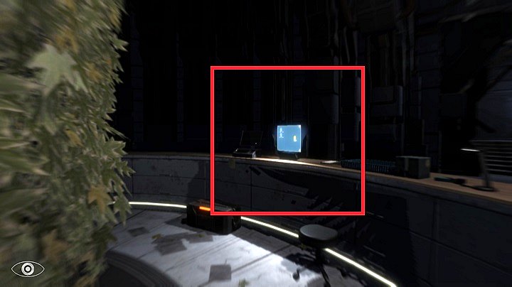The computer presented in the screenshot is in the middle part of the courtyard - Find the officers hand | Walkthrough - Walkthrough - Phantaruk Game Guide