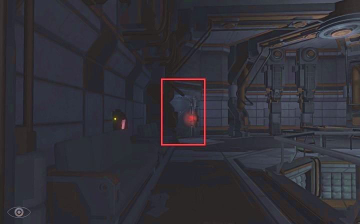 Once you have the data storage device in your pocket, you can go back to the courtyard - Reach the capsules | Walkthrough - Walkthrough - Phantaruk Game Guide