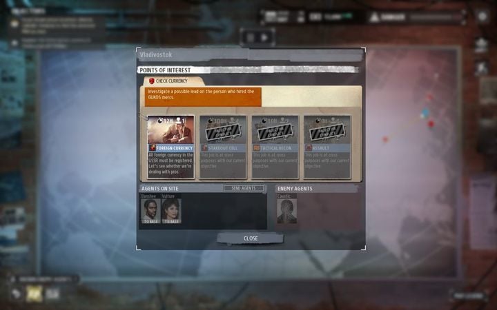 Your next task is to persuade people from the labor camp to reveal where the chief of police is located - Chapter I | KGB campaign walkthrough in Phantom Doctrine Game - KGB Campaign - Phantom Doctrine Game Guide