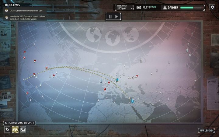 Find Lamster who is currently hiding somewhere in USA - send single agents to those locations - Chapter III | KGB campaign walkthrough in Phantom Doctrine Game - KGB Campaign - Phantom Doctrine Game Guide