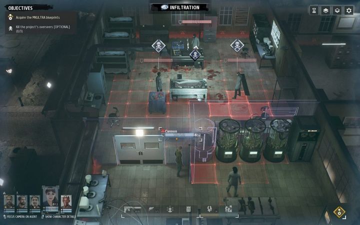 The MK ULTRA blueprints are also on the first floor, near the room where the overseers are - Chapter III | KGB campaign walkthrough in Phantom Doctrine Game - KGB Campaign - Phantom Doctrine Game Guide
